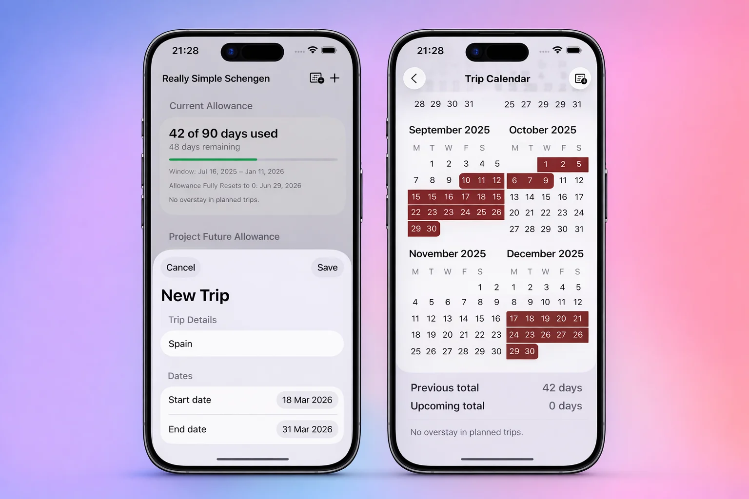Really Simple Schengen