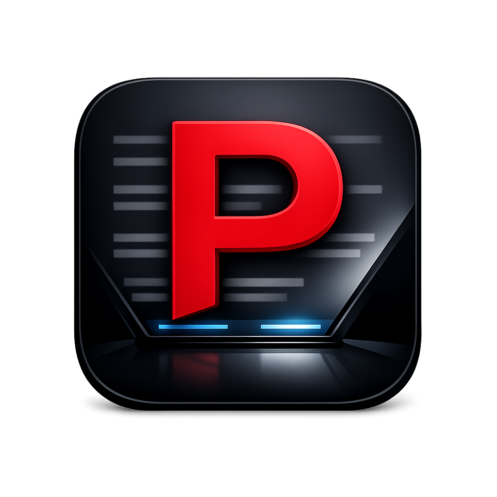 Really Simple teleprompter app icon